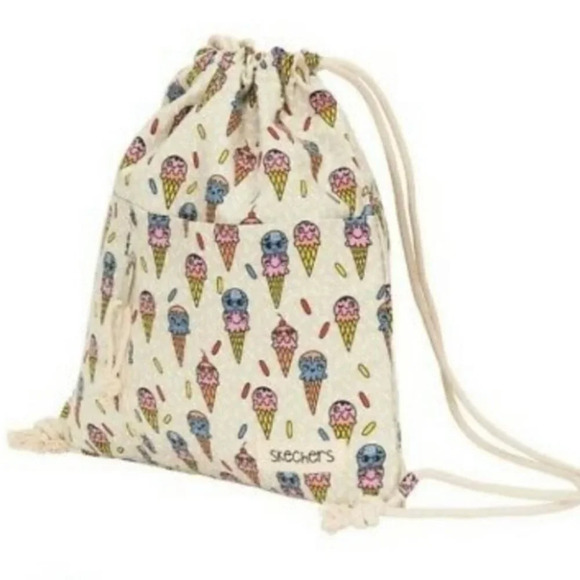 Sketchers backpack dune carry sack ice  cream - Picture 1 of 4
